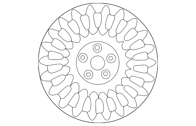 Wheel Cover - Ford (YF4Z-1130-AA)