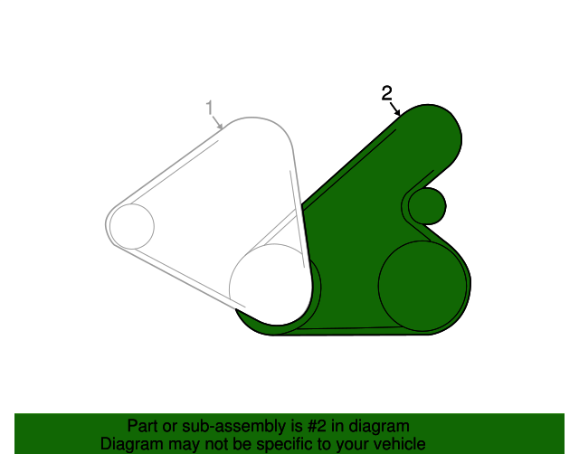 19992005 Hyundai Power Steering Belt 5717038000 OEM Parts Online