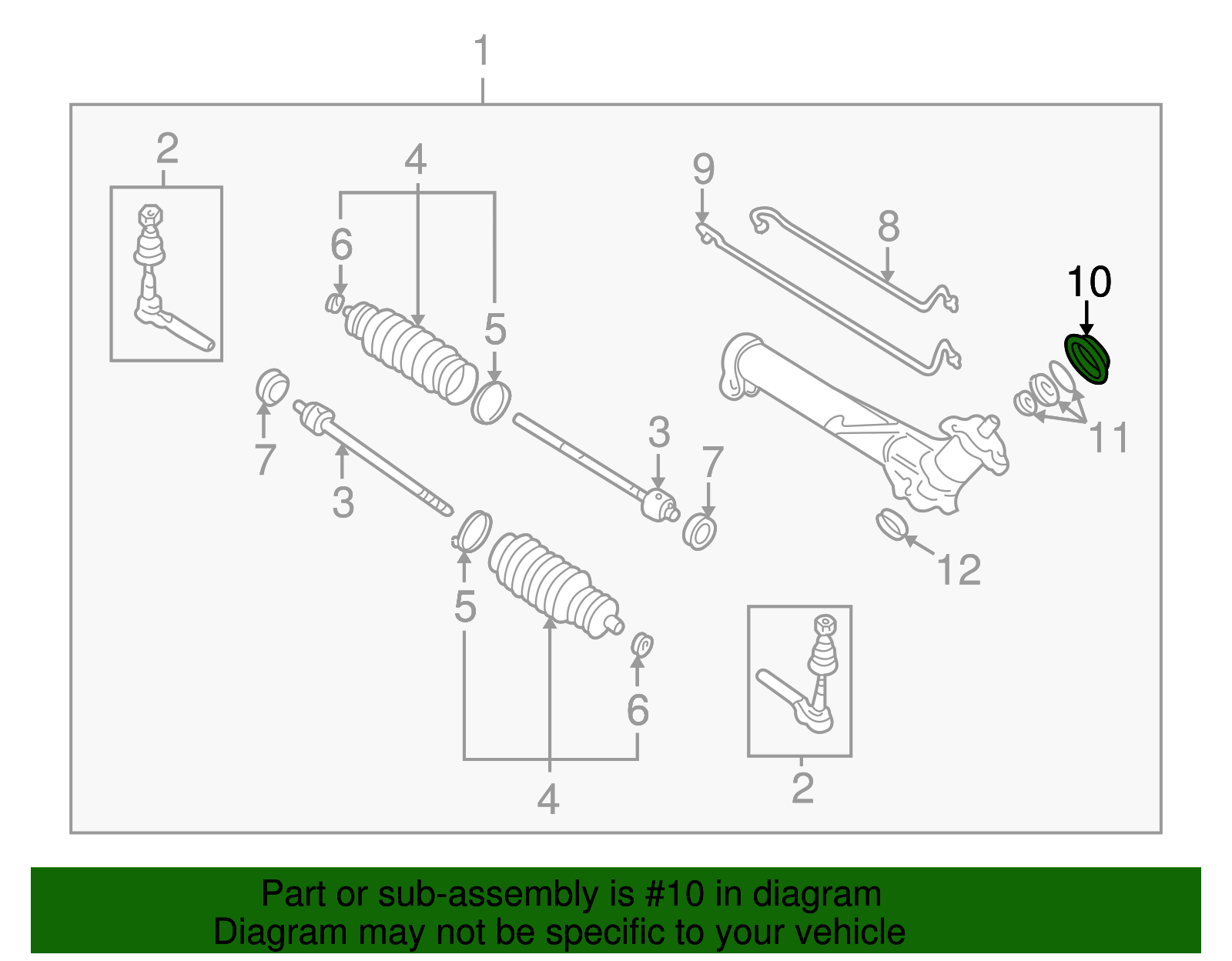 Pinion Shaft Adapter - GM (07833732)