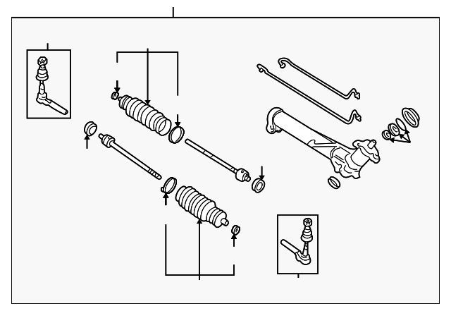Gear Kit, Strg (Remanufactured) - GM (19330438)