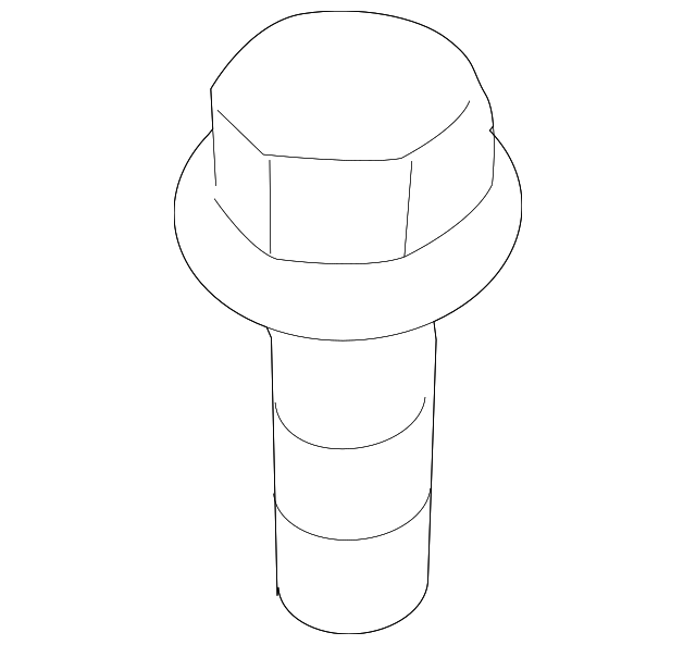 Support Bracket Bolt - Toyota (90119-A0133)