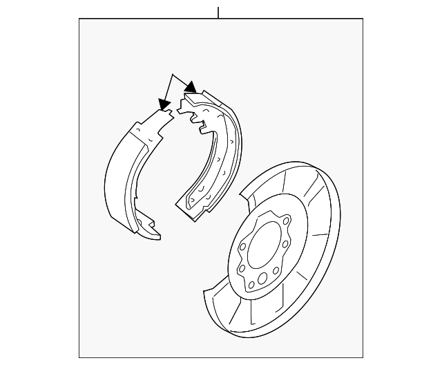 20152019 Nissan Rogue Parking Brake Passenger Side (RH) 440004BA1A