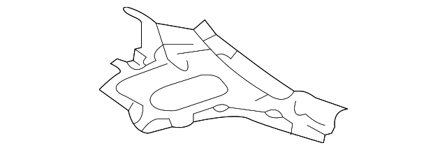 Quarter Panel Reinforcement - Volkswagen (7L6809138J)