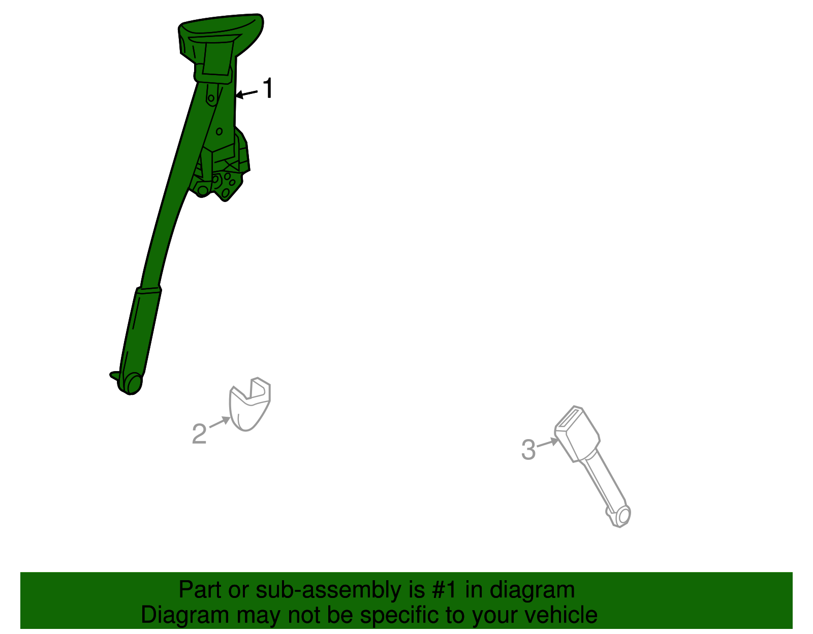 2014-2015 Infiniti Q60 Belt & Retractor 86885-3WK0C | Faulkner Infiniti ...