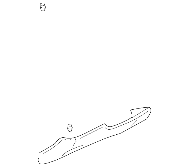 Bolster Assembly, I/P Drvr Knee *Left Cashmere - Cadillac (89039673)