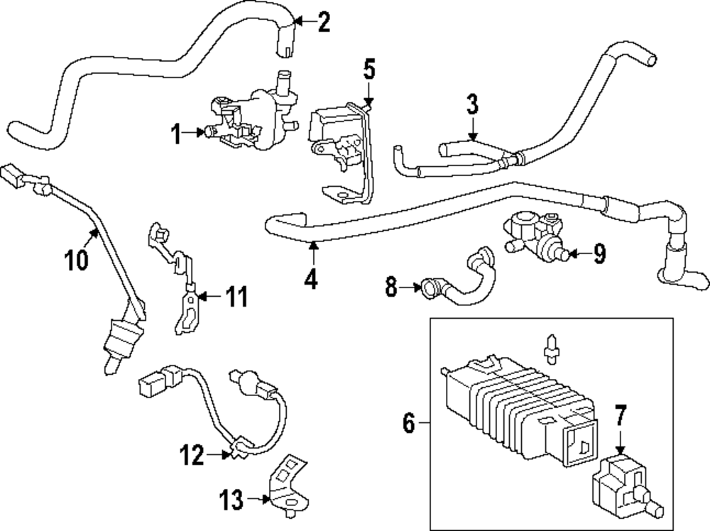Rear Oxygen Sensor Bracket - Toyota (8946A-78030)
