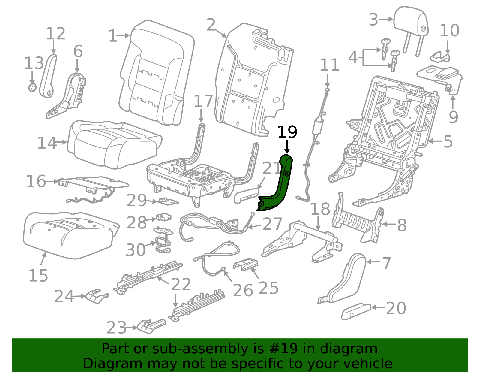 Hinge Cover - GM (84389841)
