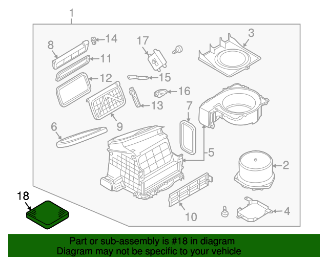 20022008 Infiniti Cabin Air Filter 27277VS20A Infiniti Parts Online