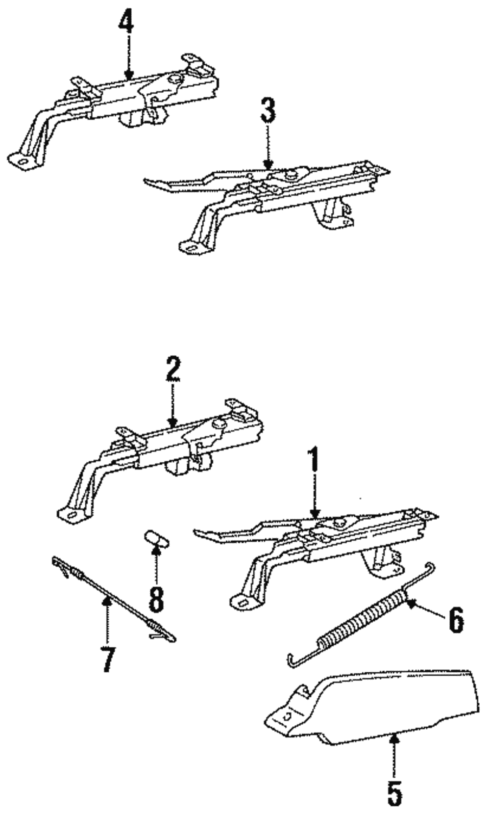 Seat Track - GM (20330804)
