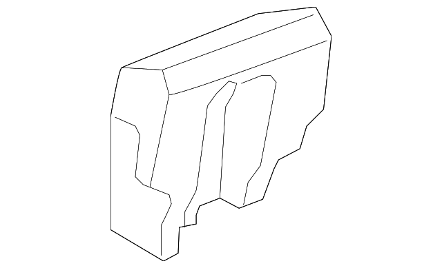Instrument Panel Knee Bolster Bracket Insulator - Buick (9033243)