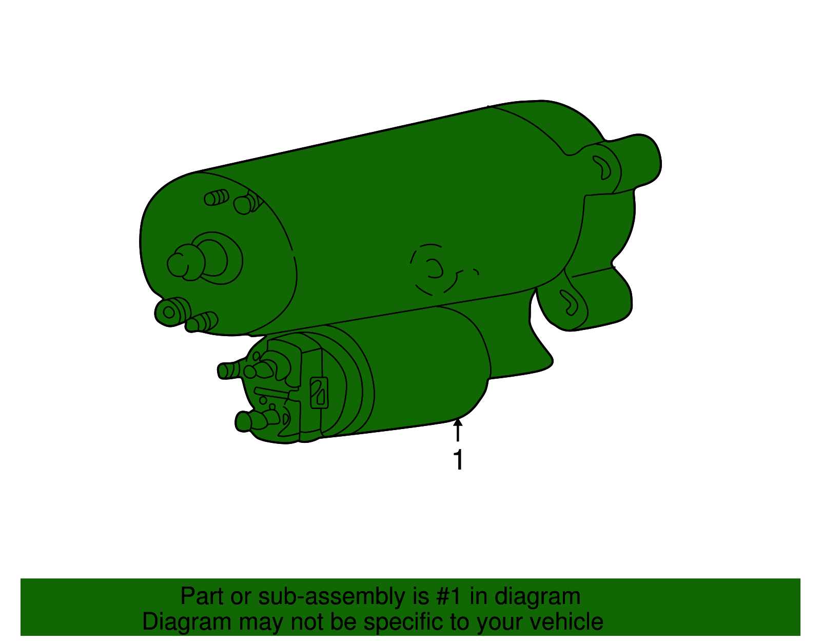 Starter Motor - Ford (YS8Z-11002-AARM)