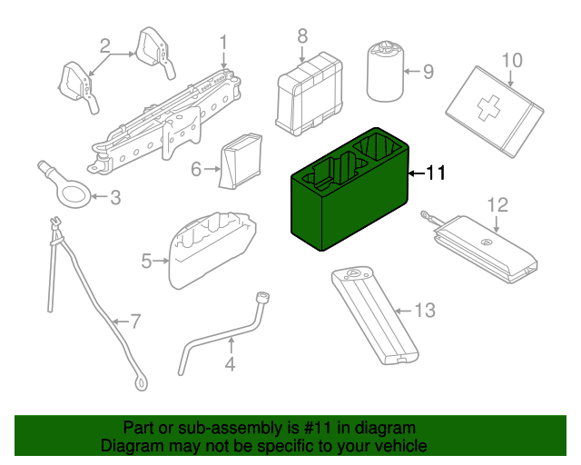 20142022 Land Rover Tyre Repair Kit Foam LR034913