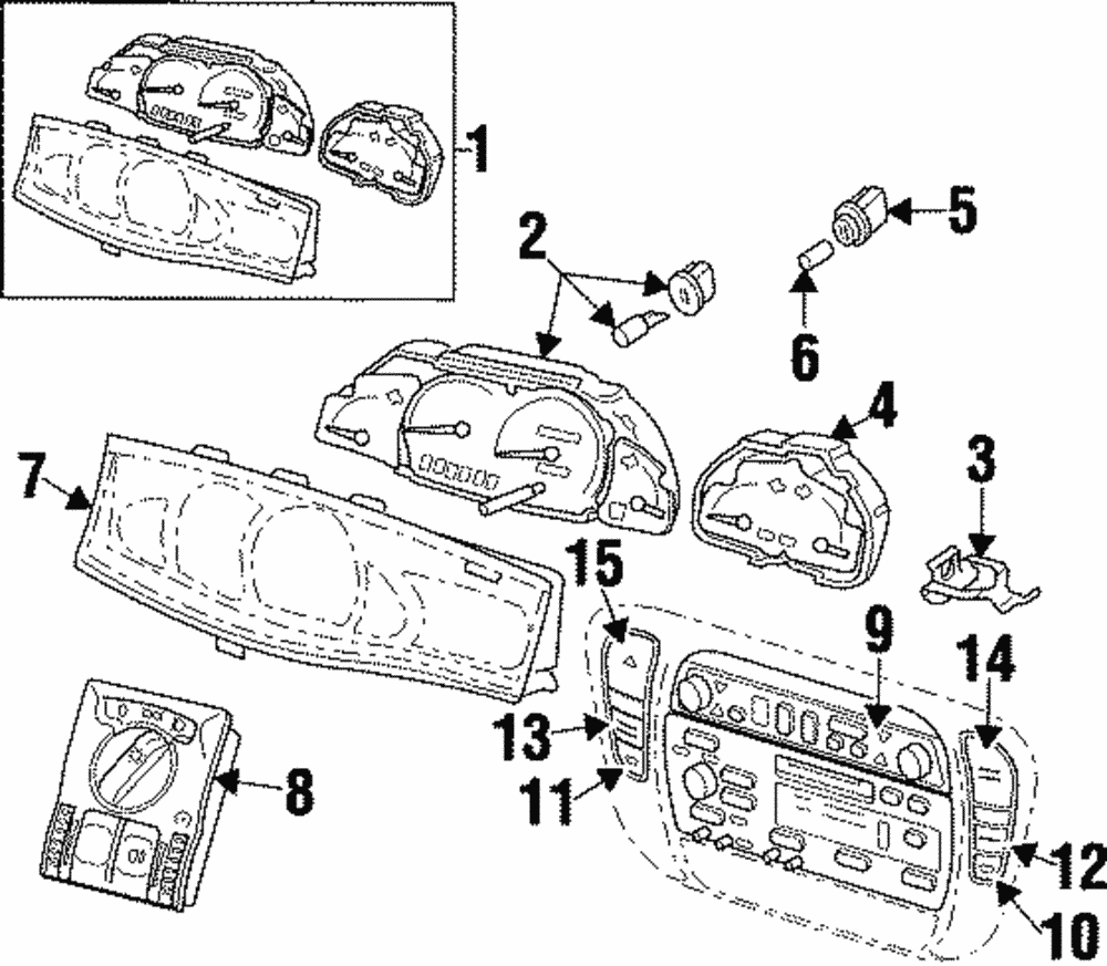 Gauge - GM (90563660)