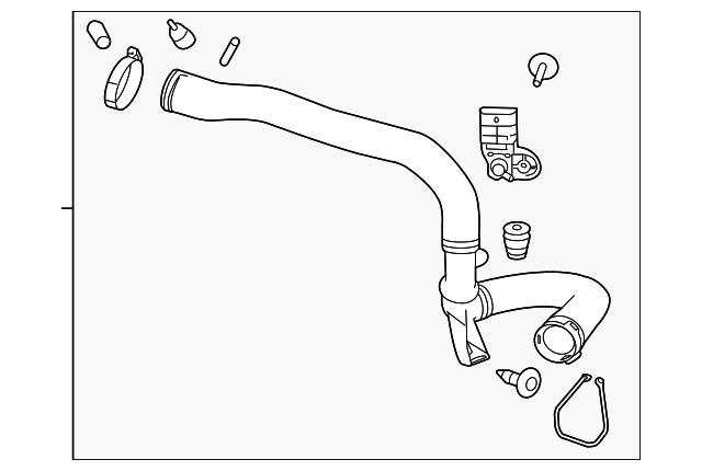 Chevrolet GM OEM 12-15 Sonic-Intercooler Hose Tube 95182749