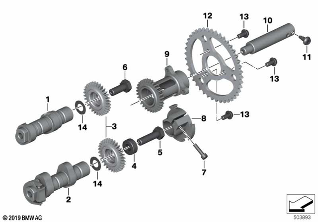 11318524353 - Intake Camshaft, Left 2012-2018 BMW-Motorrad | BMW 【新品】MINEDENIM STR 5ポケット USD【干場愛用】