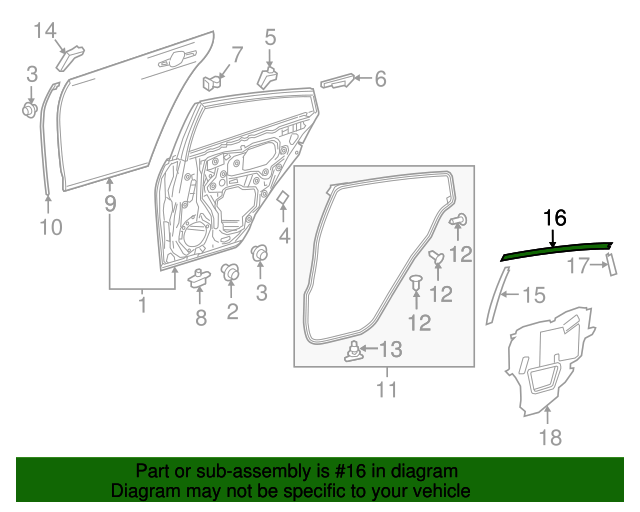 20162022 Toyota Black Out Tape 7598747060 Toyota Online Parts