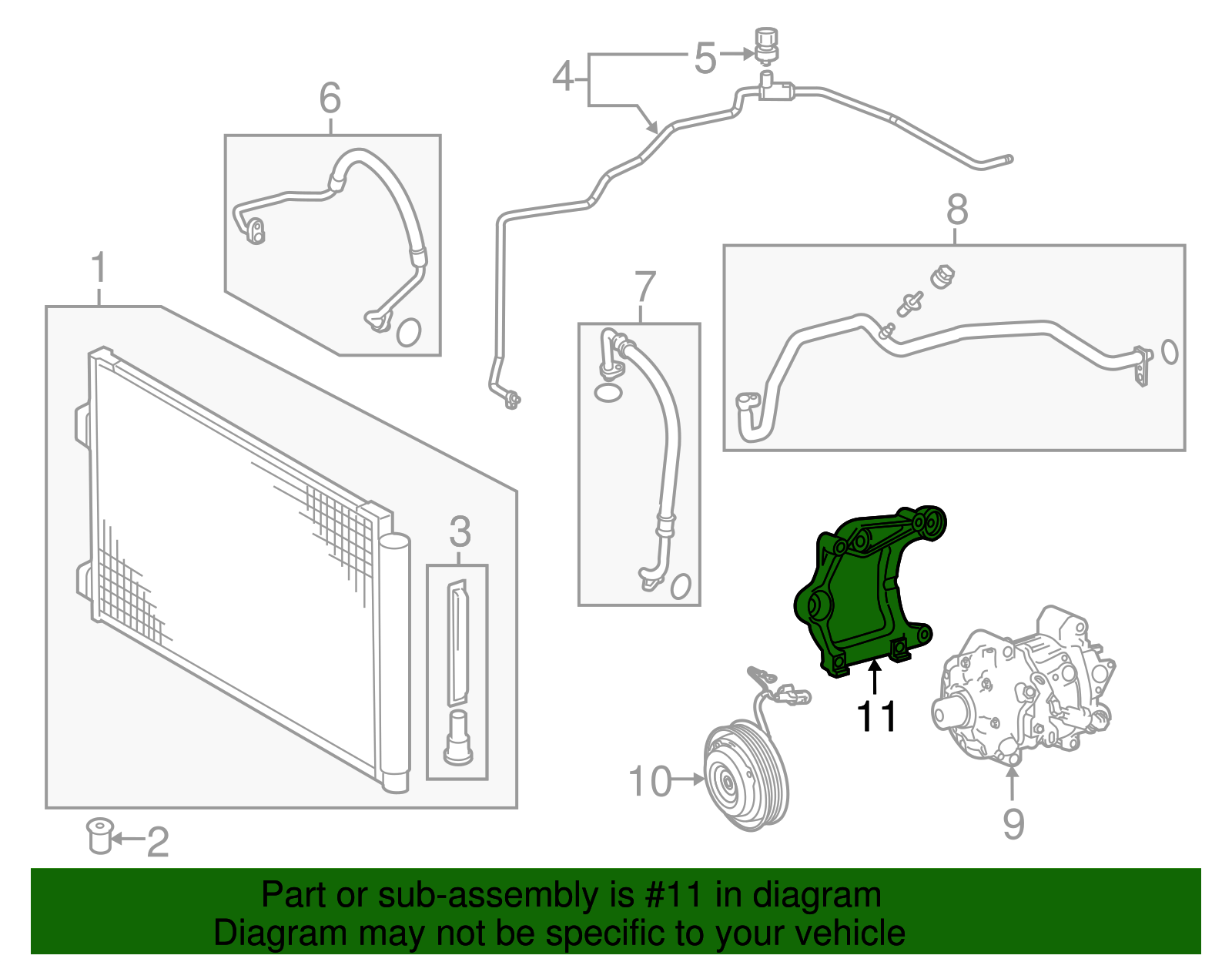 Bracket - Scion (12502-0V040)