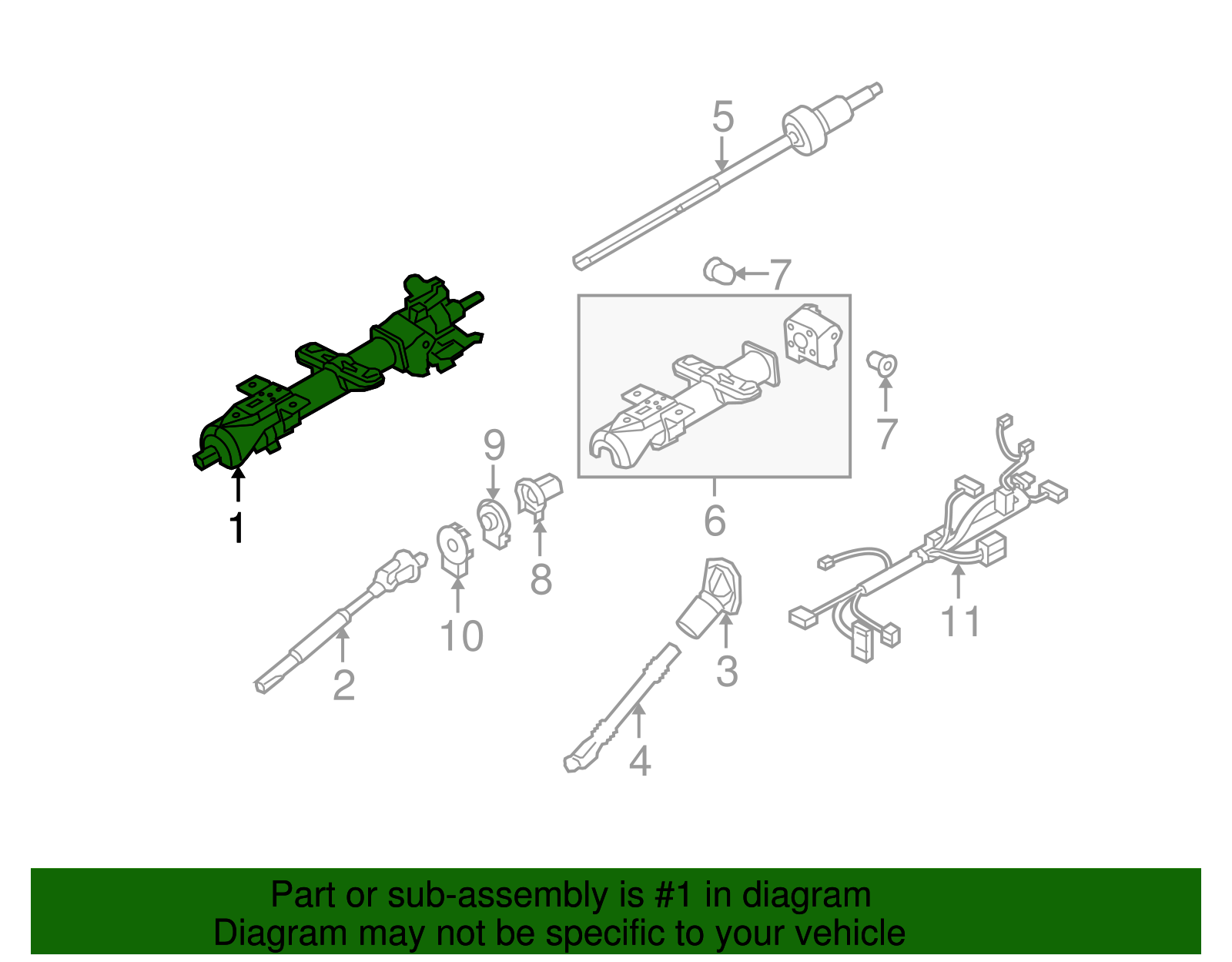 Steering Column (19181098)