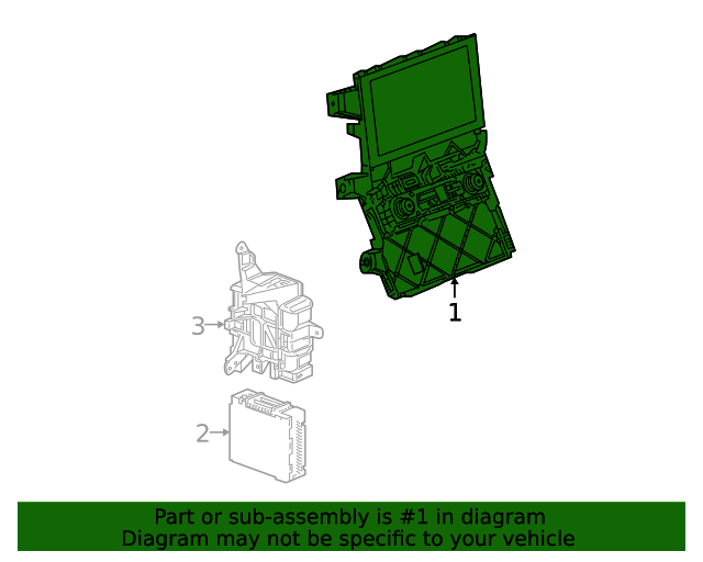 2021-2024 GMC F Control 86823149 | Shea Chevrolet Parts