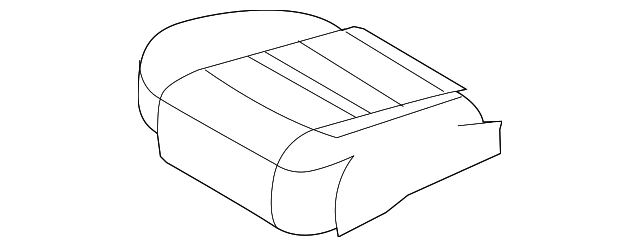 Seat Cushion Pad - Ford (8C3Z-25632A23-D)