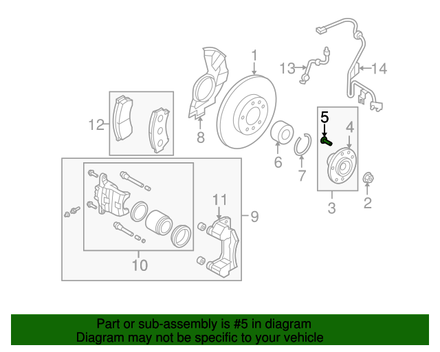 20062013 Mazda 6 OEM NEW 20062013 Mazda 6 Wheel Stud Bolt w/o