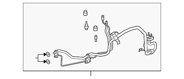 Motorcraft™ A/C Manifold And Tube Assembly - Ford (YF-38359)