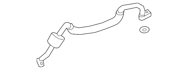 Motorcraft™ A/C Refrigerant Suction Hose - Ford (YF-38346)