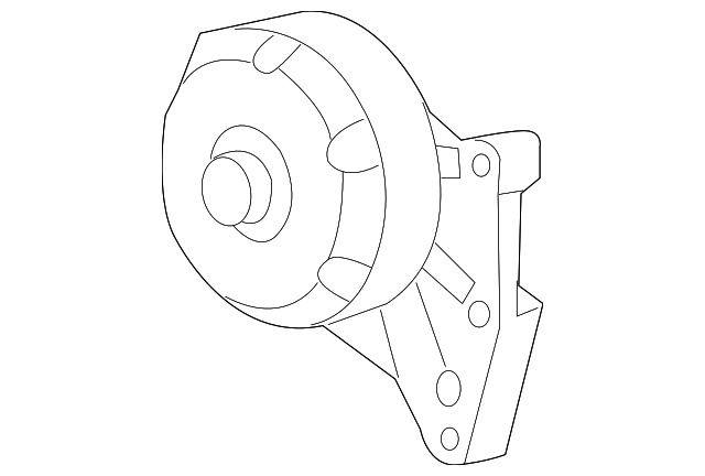 Engine Cooling Fan Pulley with Bearing - GM (98062861)