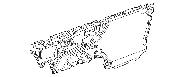 247-720-61-01-9H15 - Armrest Assembly 2020-2023 Mercedes-Benz 