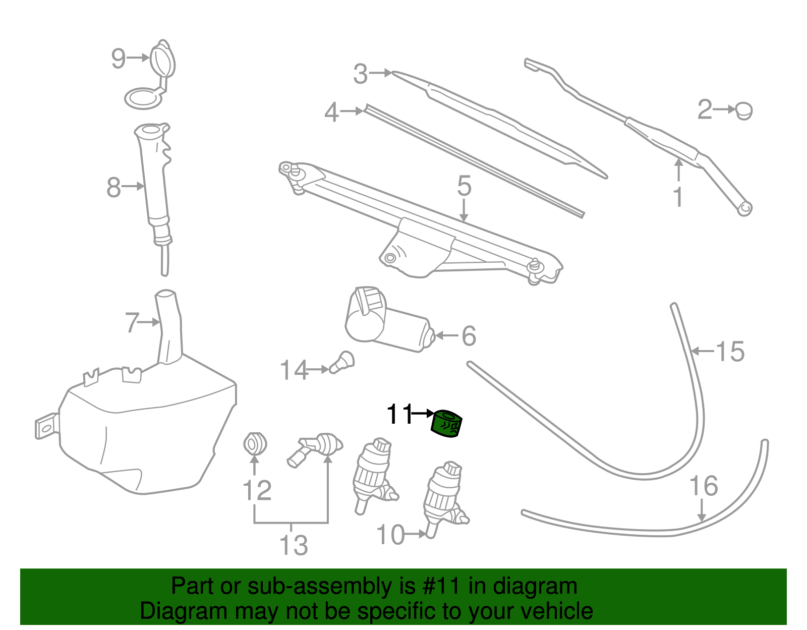 Gasket, Wswa Pump Mtg - GM (90045821)