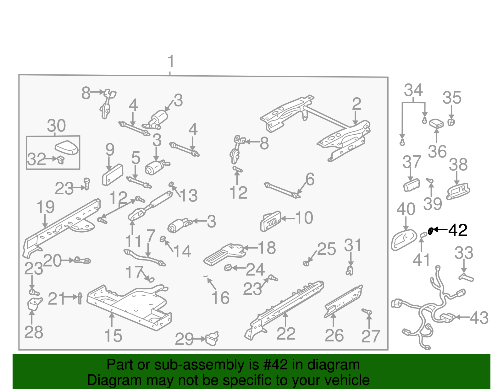 Knob - GM (25674591)