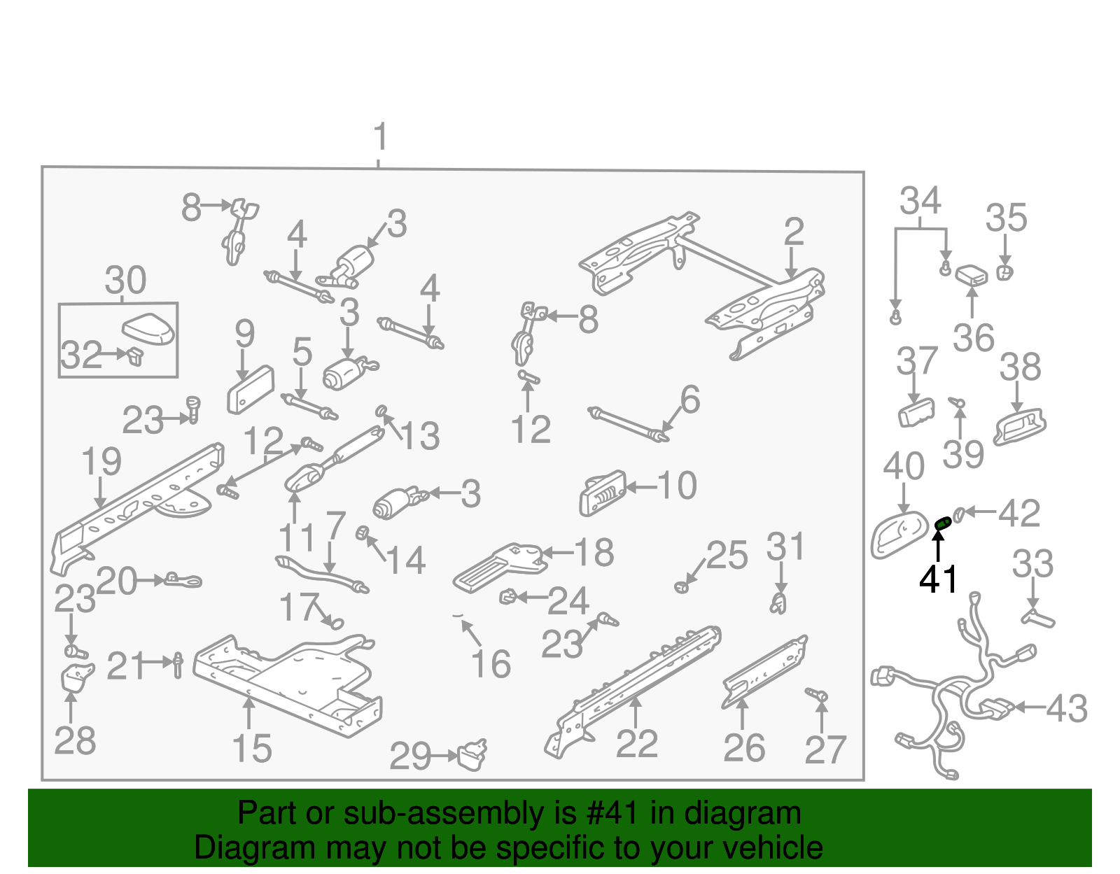 Knob - GM (25674588)
