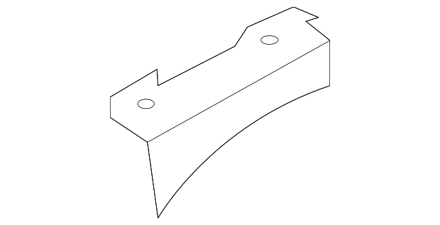 Passenger Side Front Fender Upper Bracket - Buick (25790329)