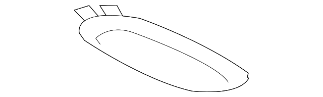 Cargo Center Courtesy Lamp Lens - GM (88935736)
