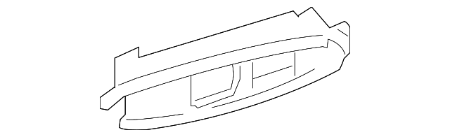 Roof Rail Rear Courtesy and Reading Lamp Housing - GM (88935734)