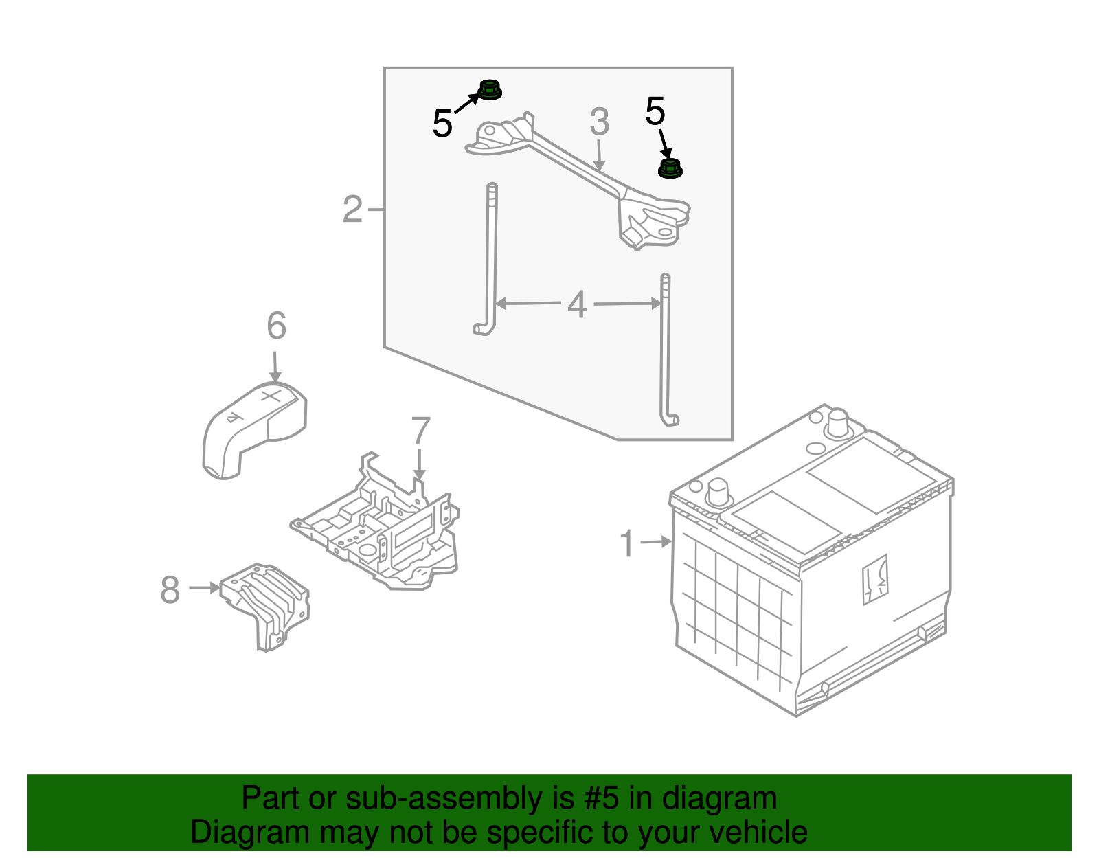 Multi-Purpose Nut - GM (94515147)