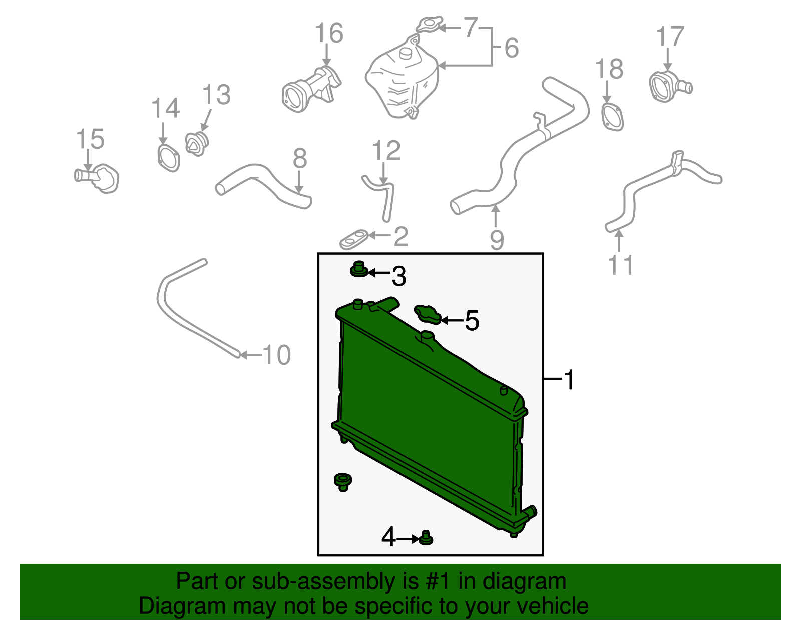 BP4W-15-200A - 1999-2005 Mazda Miata - Radiator Assembly | Mazda Part ...