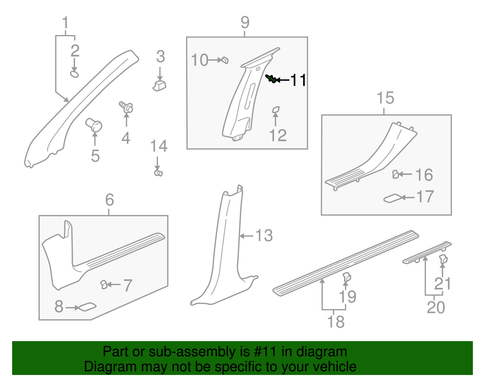 Pin - Push - GM (11519607)