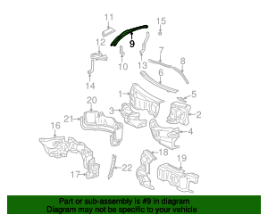 203-830-17-13 - Cover 2001-2009 Mercedes-Benz | Mercedes-Benz USA Parts