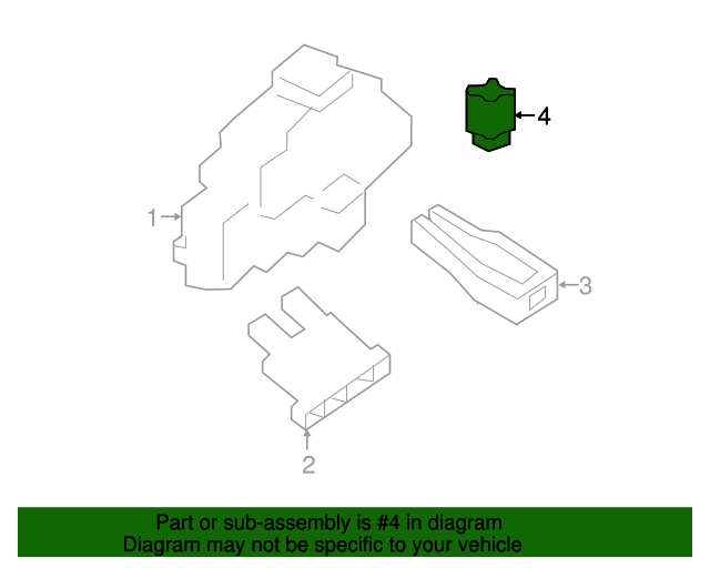 2523079918 Starter Relay 20002020 Nissan World OEM Parts Nissan