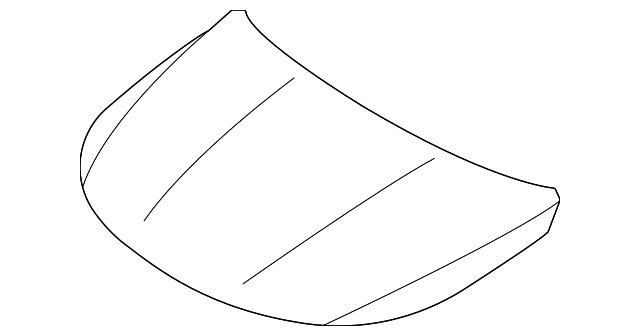 66400-R5000 - Hood Panel 2021-2023 Kia Sorento | Kia.Parts Store