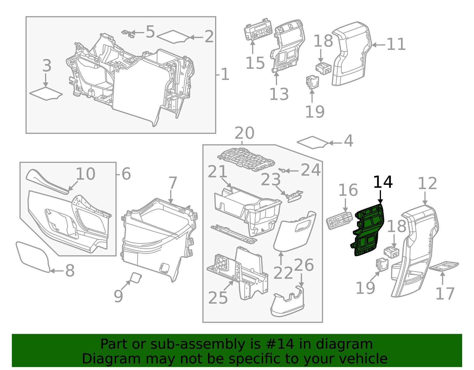 Trim Plate - GM (84402725)