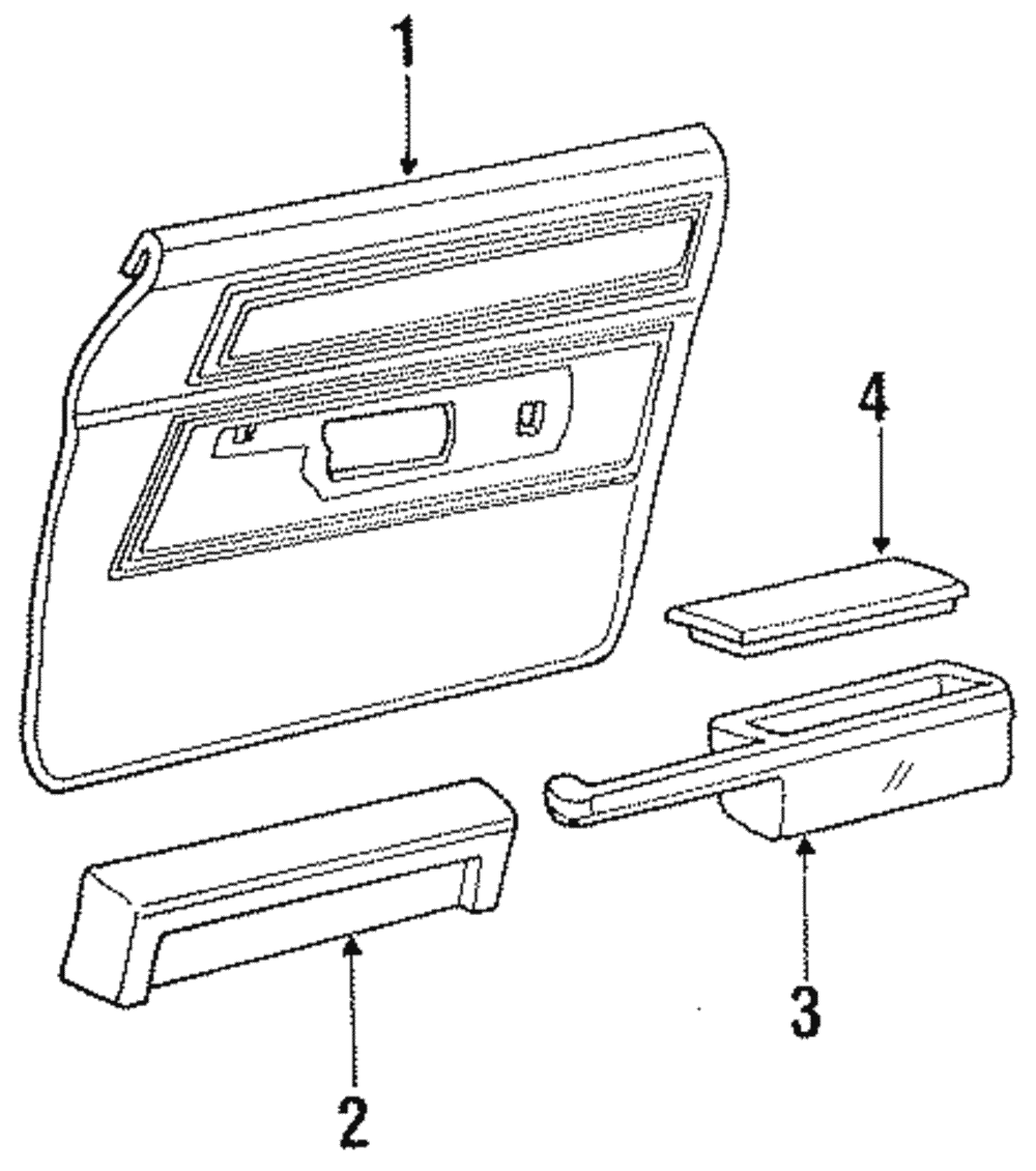 Armrest - Ford (E8AZ-5424141-A4B)