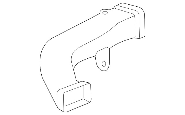 Driver Side Air Distribution Duct - Buick (25765917)
