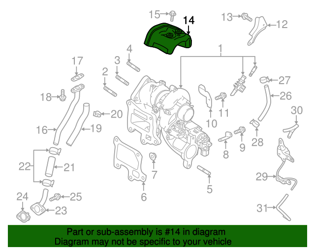 20162024 Mazda Heat Shield PY8V13390D