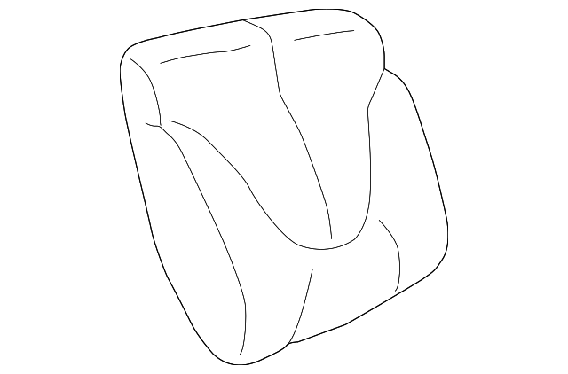 Seat Back Cover - GM (89043751)