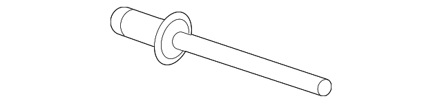 thumbnail image 2 of Genuine Toyota Gas Door Rivet Clips - Set Of 2, OEM 90269-06017, Black Metal/Plastic 2 of 13