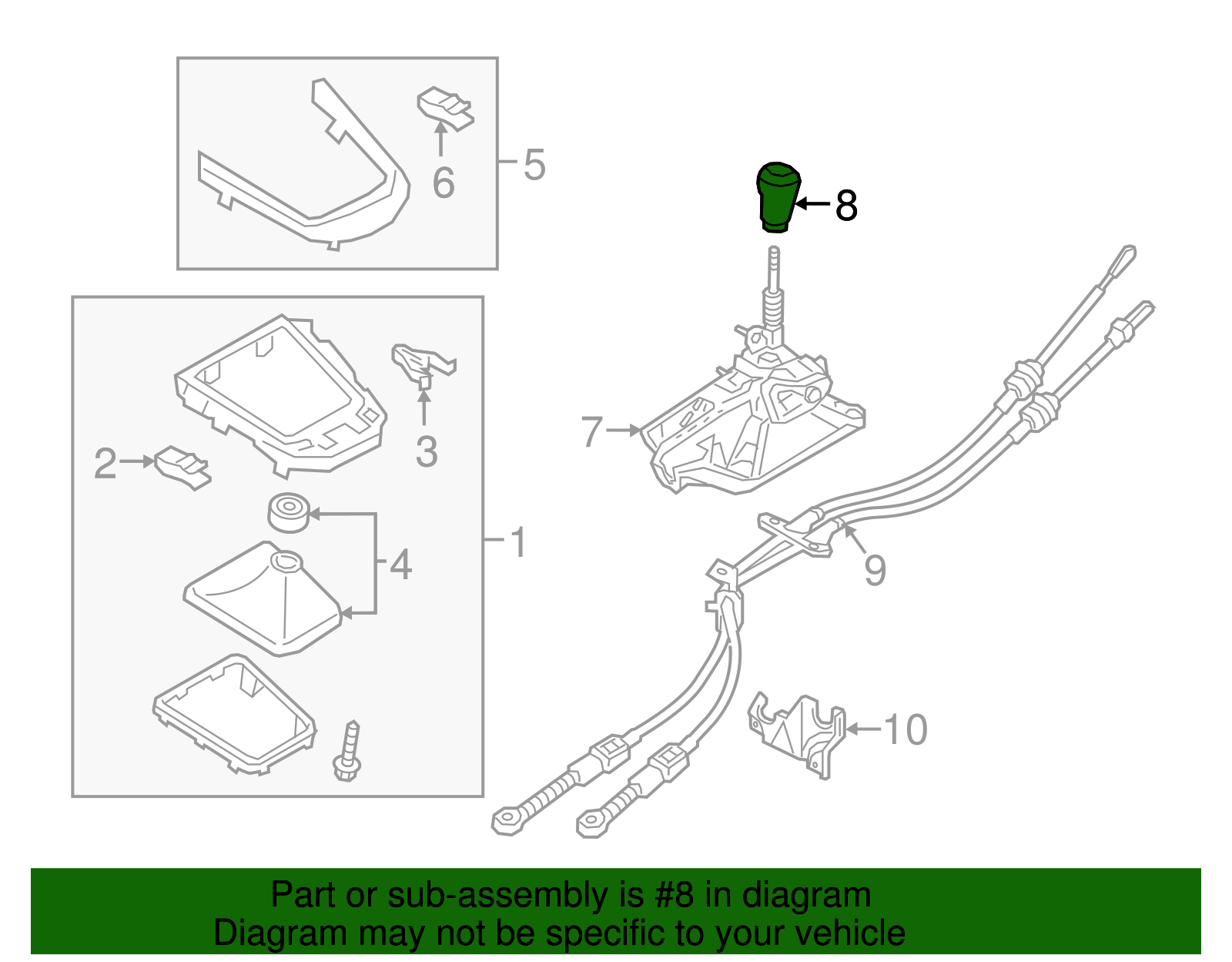 Shift Knob - Scion (33504-WB001)