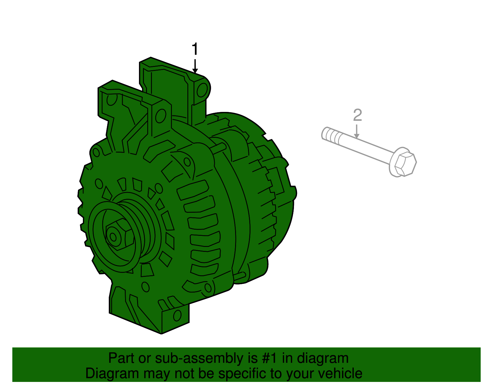 Alternator - GM (25925948)