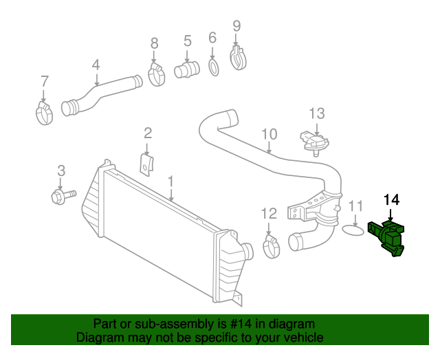 05149209AA Air Intake Temp Sensor 20032009 Mopar MoparPartsCanada.ca